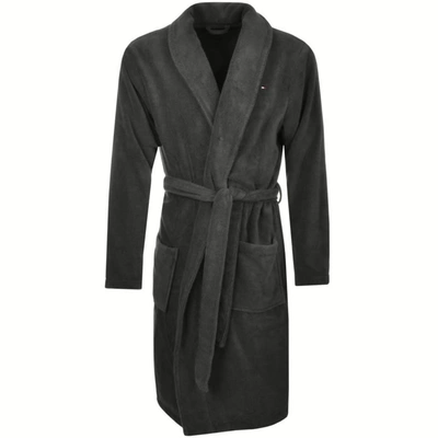 Tommy Hilfiger Loungewear Icon Bath Robe Grey