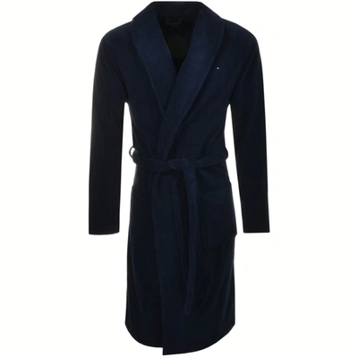 Tommy Hilfiger Loungewear Icon Bath Robe Navy