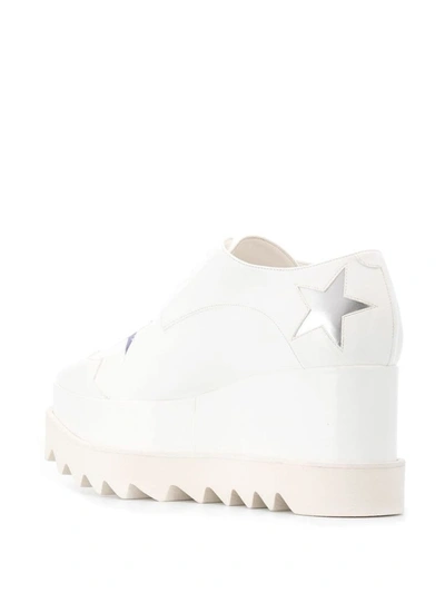 Stella Mccartney Elyse Laced Up Shoes In White