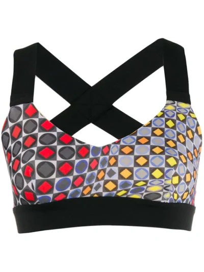 No Ka'oi Illusion Bra Top In Grey