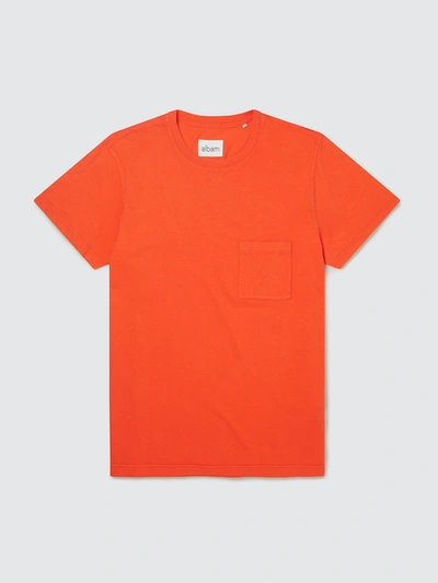 Albam Workwear Pocket Tee Flame Red