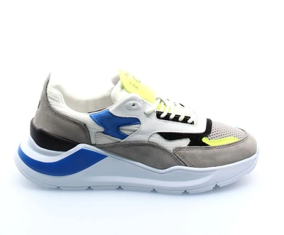 Date D.a.t.e. Sneakers Sneakers Escape D.a.t.e. In Ristop And Suede Leather In Grey