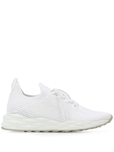 Ash Skate Knit Trainers - White