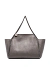 Stella Mccartney Falabella Reversible Tote In Grey