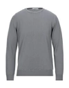 Kangra Cashmere Sweaters In Lead