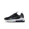 Nike Big Kids Air Max 270 React Casual Sneakers From Finish Line In Dark Grey/ Black/ White