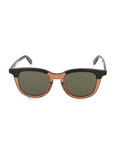Saint Laurent Core 49mm Square Sunglasses In Black
