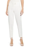 Anne Klein Low-rise Slim-ankle Pants In Bright White