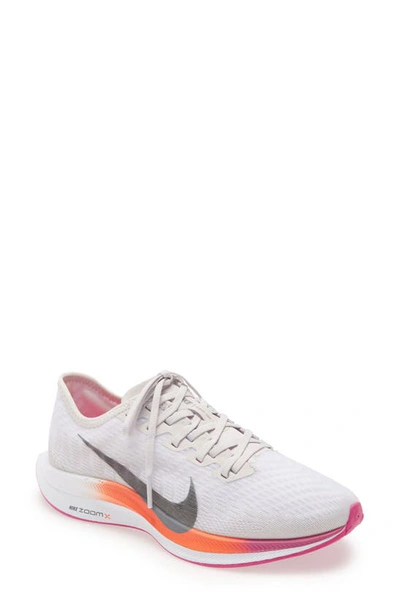 Nike Zoom Pegasus Turbo 2 Running Shoe In Vast Grey/smoke Grey/white