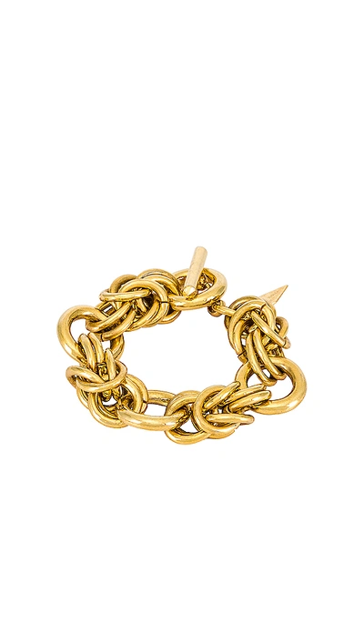 Nicole Romano Chain Bracelet In Gold