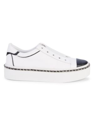 karl lagerfeld slip on sneakers
