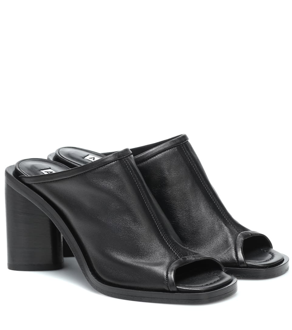 high heel mule shoes open toe