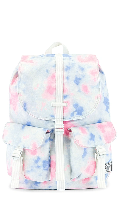 Herschel Supply Co Dawson Backpack In Tie Dye Print & Blanc De Blanc