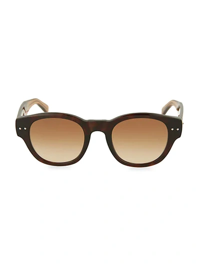 Bottega Veneta 48mm Rounded Square Sunglasses