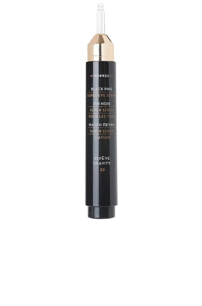 Korres Black Pine 3d Eye-lift Super Serum, 0.5-oz. In N,a