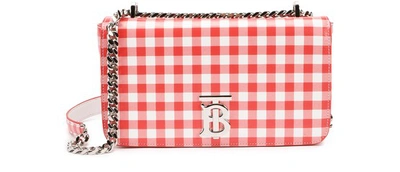 Burberry Lola Crossbody Bag In Red