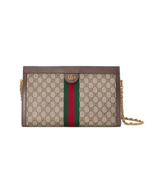 Gucci Ophidia Gg Medium Shoulder Bag In Neutrals | ModeSens