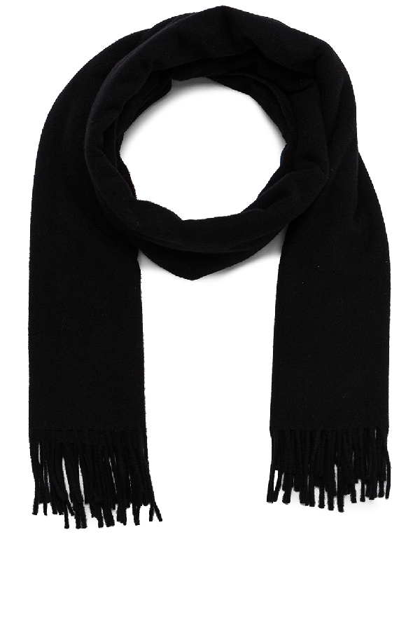 narrow cashmere scarf