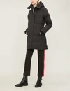 Canada Goose Shelburne Shell And Down Parka Coat In Black