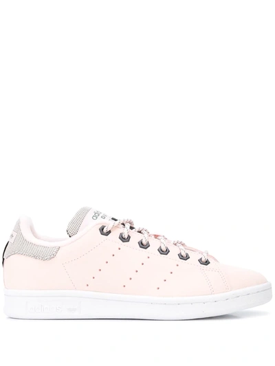 Adidas Originals Women's Stan Smith Lace Up Trainers In Clear Pink/ Clear Pink