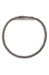 Jonas Studio Herringbone Bracelet In Silver