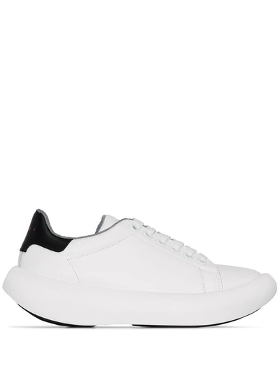 Marni Women's White Leather Sneakers