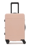 Calpak Hue 22-inch Expandable Carry-on Suitcase In Pink Sand