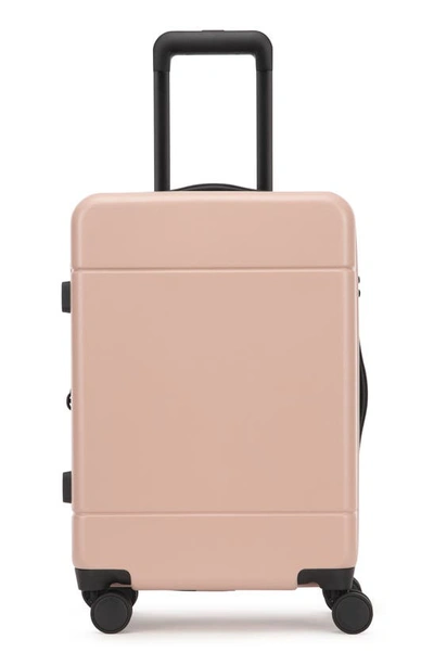Calpak Hue 22-inch Expandable Carry-on Suitcase In Pink Sand
