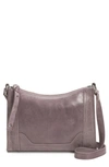 Frye Melissa Leather Crossbody Bag In Amethyst