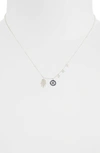 Meira T Desert Infusion Diamond & Sapphire Pendant Necklace In White Gold/ Blue Sapphire