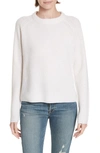 Jenni Kayne Cashmere Fisherman Sweater In Ivory