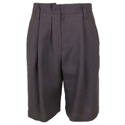 Brunello Cucinelli Grey Cotton Shorts