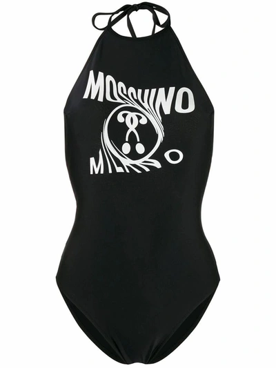 Moschino Women's Black Polyamide One-piece Suit
