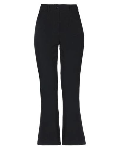 Moschino Casual Pants In Black
