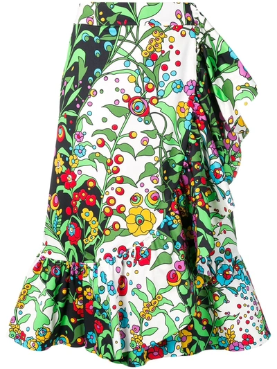 La Doublej Jazzy Skirt In Holly Hock