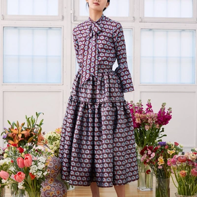 La Doublej Happy Wrist Top In Cubi Rossi