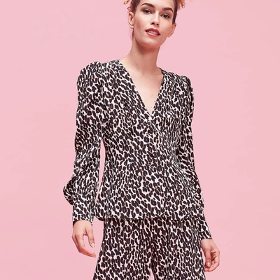 La Doublej Smokin' Hot Shirt In Leopard