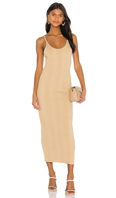 The Range X Revolve Braided Midi Dress In Desert