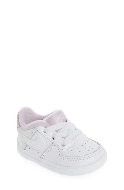 Nike Unisex Force 1 Low-top Crib Sneakers - Baby In White/ White/ Iced Lilac
