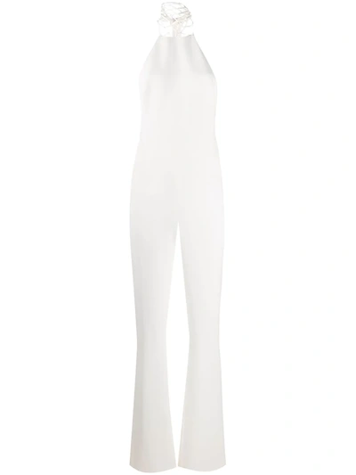 Galvan Calypso Jumpsuit In White