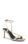 Rebecca Minkoff Women's Nanine Dancing Shoe High-heel Sandals - 100% Exclusive In Champagne Leather