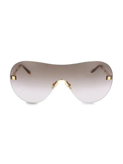 Boucheron Women's 99mm Shield Sunglasses In Shiny Red
