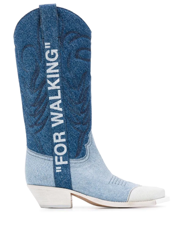 off white for walking cowboy boots