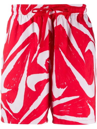 Nike Sportswear City Edition Men's Woven Shorts In Red ModeSens