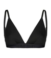 Calvin Klein Women's Unlined Triangle Bra In Black