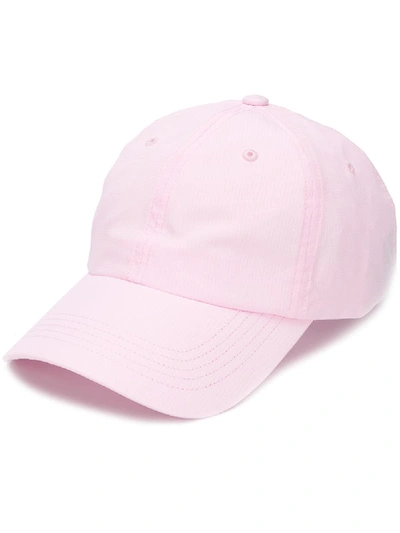 Y-3 Plain Baseball Cap In Pink