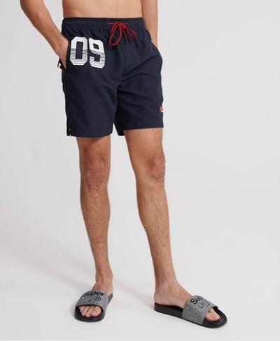 Superdry Waterpolo Swim Shorts In Navy | ModeSens