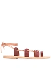Ancient Greek Sandals Alcyone Strappy Sandals In Neutrals