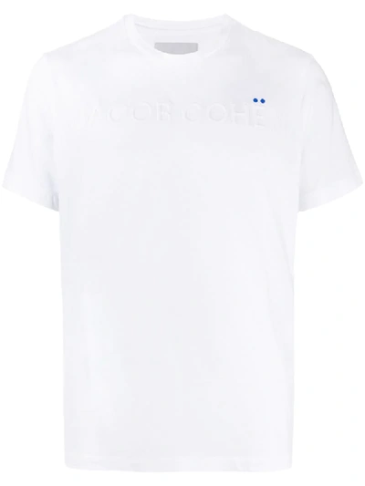 Jacob Cohen Umlaut Printed T-shirt In White