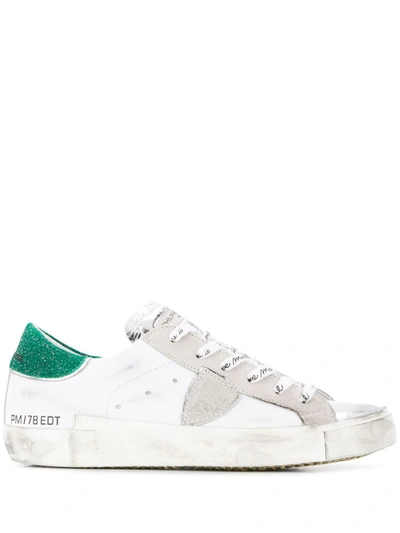 Philippe Model Prsx Low-top Sneakers In White